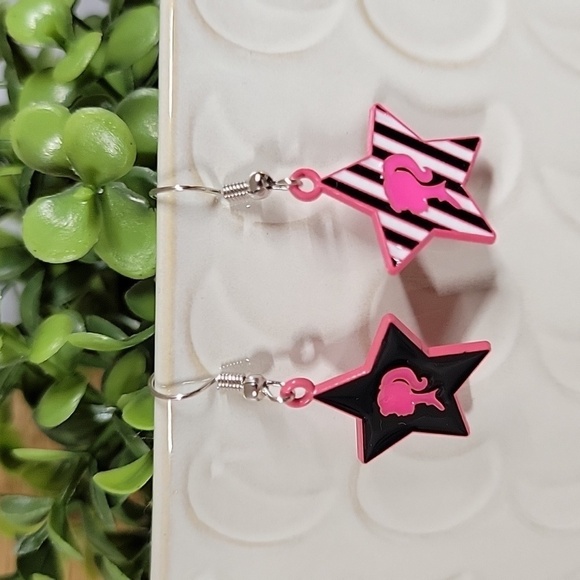 Barbie Charm Drop Earrings - Picture 1 of 6
